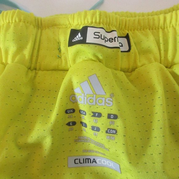 adidas Supernova Clima cool running blue yellow shorts - Picture 7 of 10